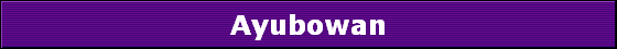 Ayubowan